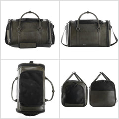 Johomviin airline-approved under-seat carrier fits cabin spaces.