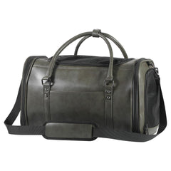 Johomviin vegan-leather pet carrier, stylish daily-use travel companion.