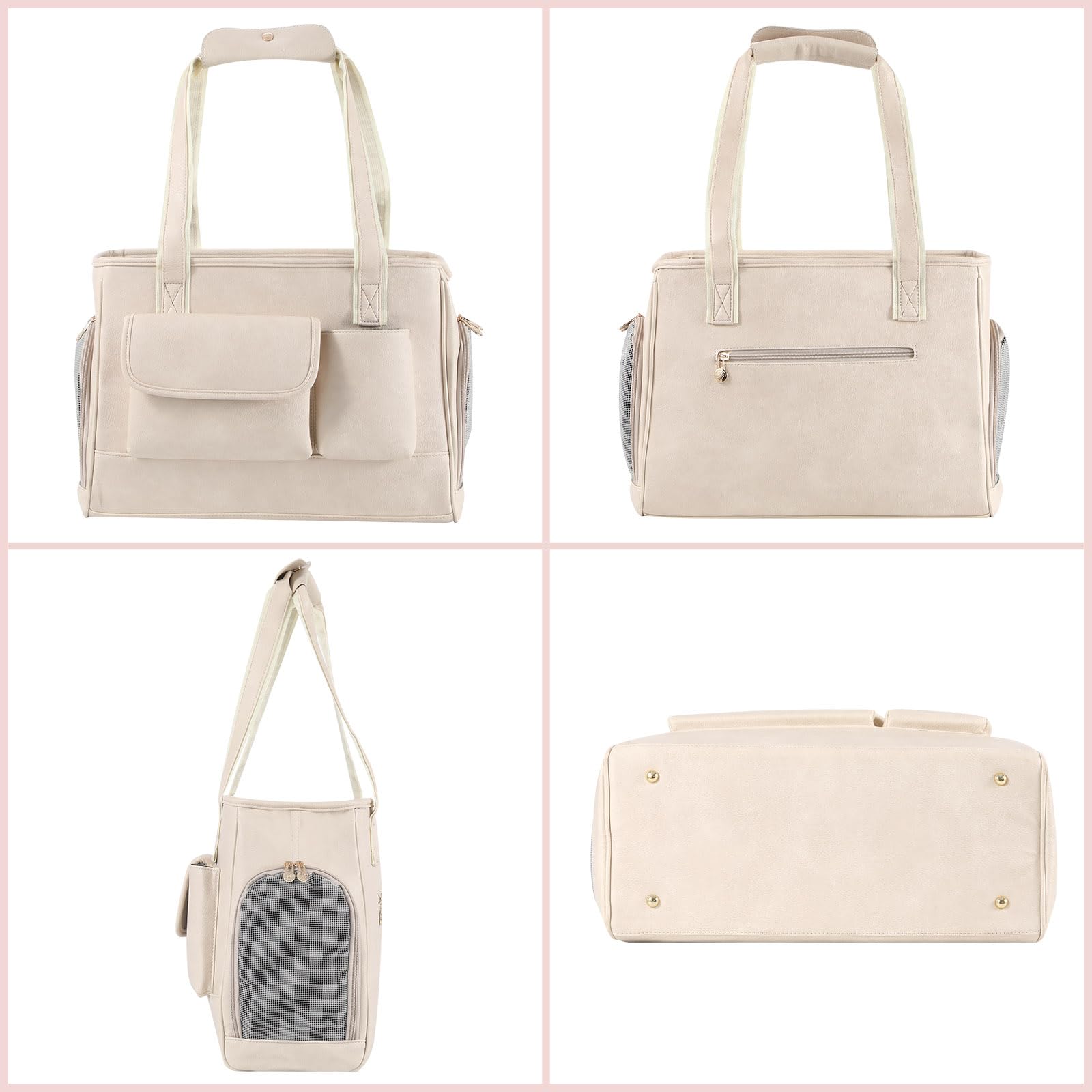 Johomviin soft bottom cushion close-up conveys pet comfort on journeys.