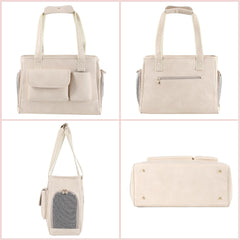 Johomviin soft bottom cushion close-up conveys pet comfort on journeys.