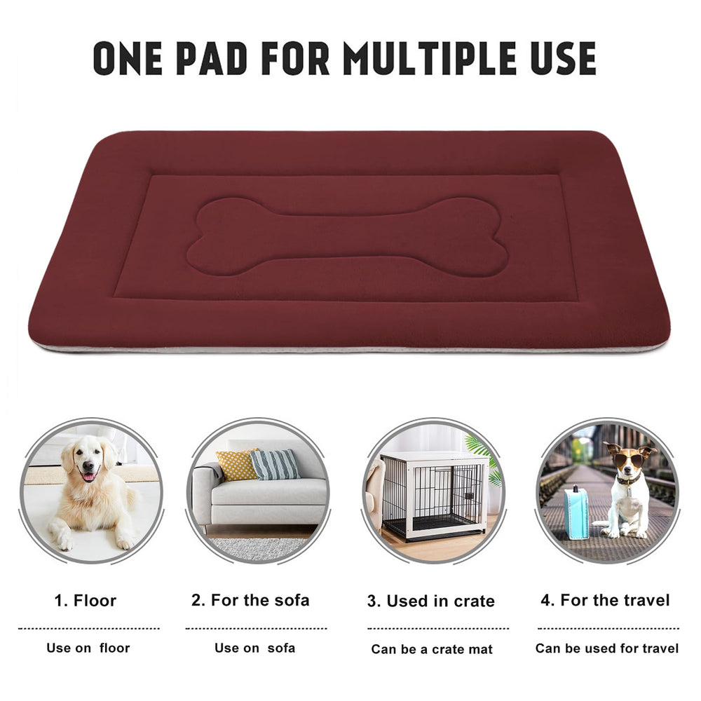 JoicyCo washable fabric crate bed ready for cold-water cleaning.