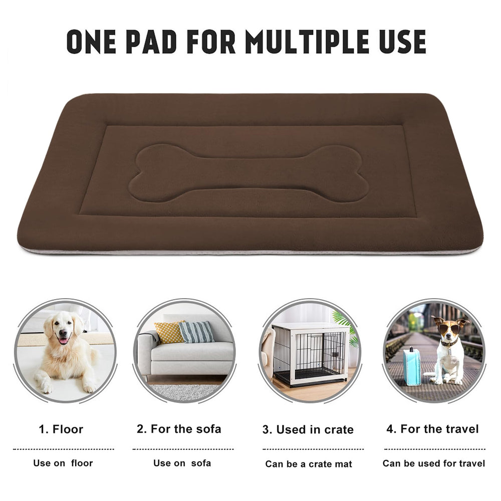 JoicyCo kennel-pad-48-inch large crate pad provides versatile comfort.