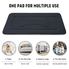 JoicyCo large dog bed is machine-washable for easy cleaning