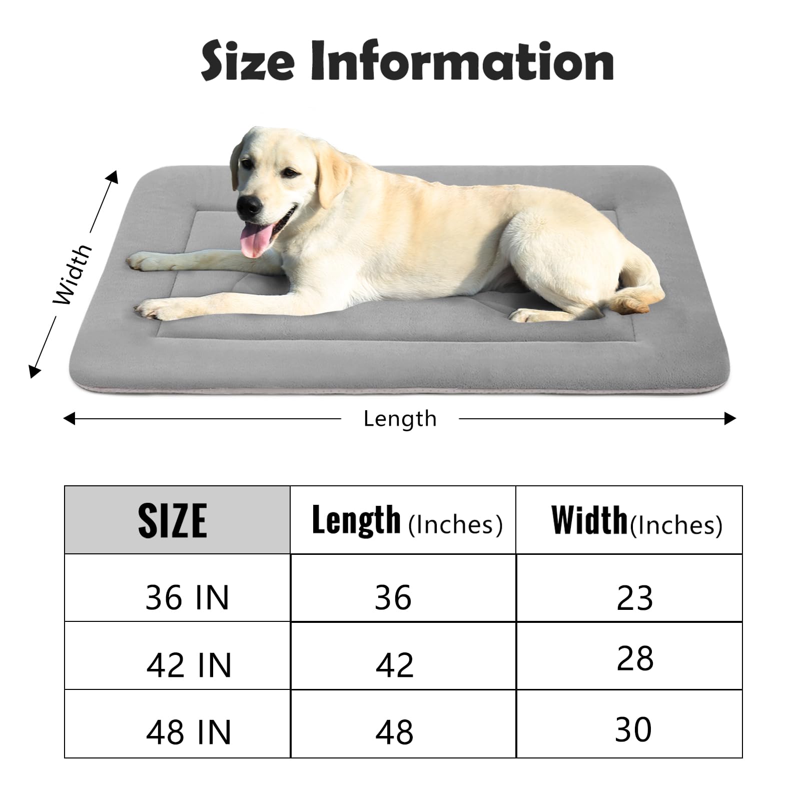 JoicyCo large dog bed works in crates, cars, sofas for versatile use.