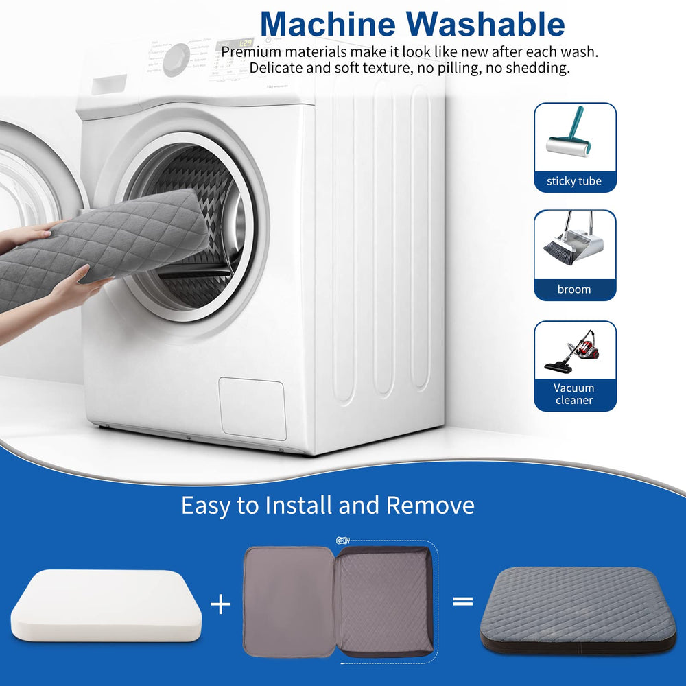 Removable washable cover of JoicyCo dog bed with zipper
