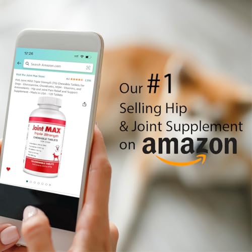 Joint MAX Double Strength chews close-up highlighting liver flavor dogs enjoy