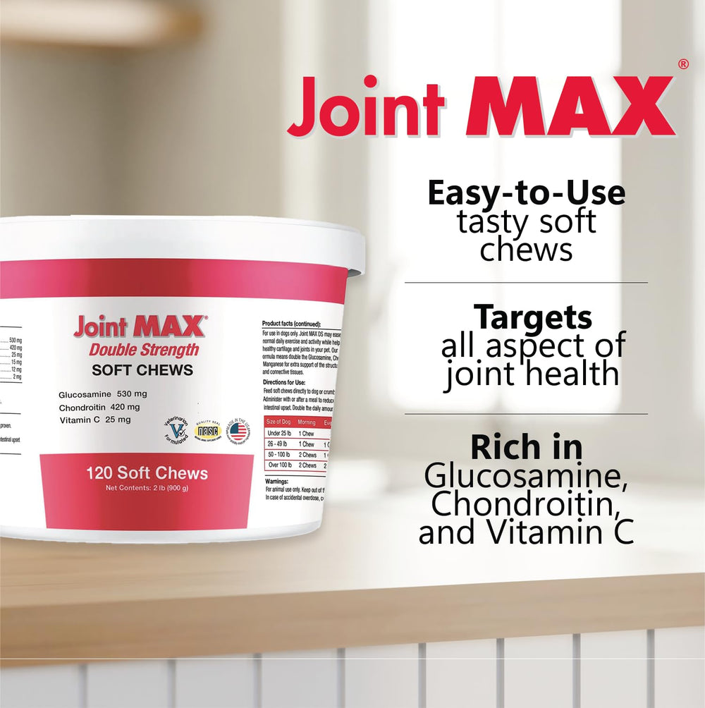 Joint Max packaging graphic shows clear product details for shoppers.