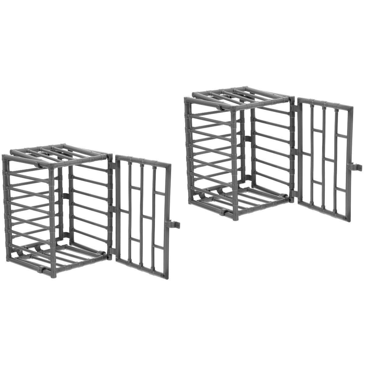 jojofuny small space dollhouse cage display fits tight shelves and desks.