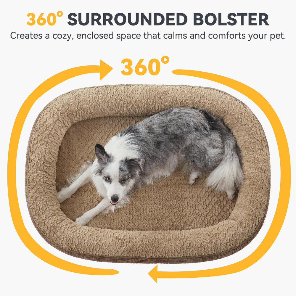 JOEJOY plush surface features fish-scale pattern for soft, calming sleep.