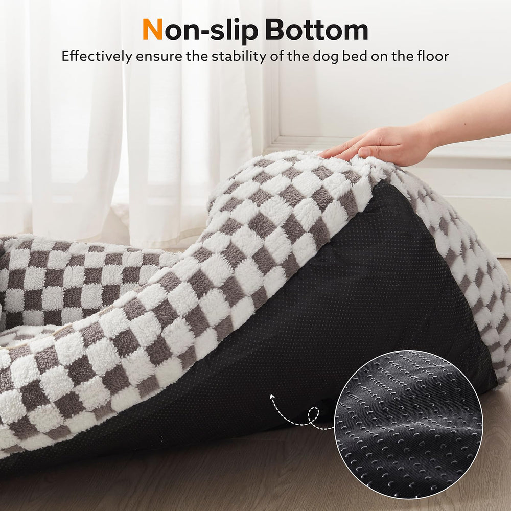 JOEJOY dog bed in use with a resting pet