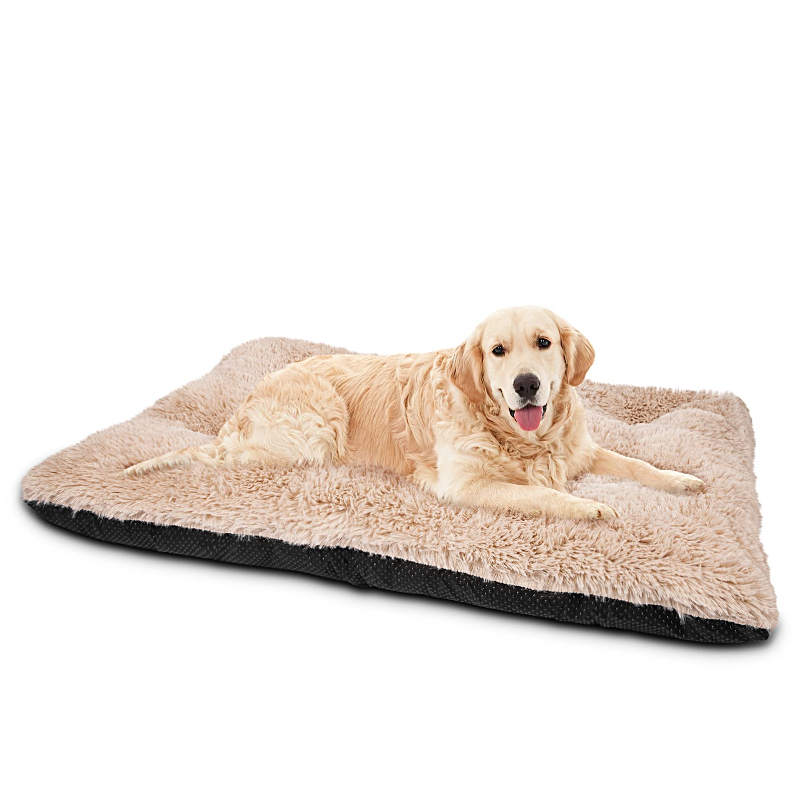 JOEJOY large dog bed plush-soft-top for cozy lounging.