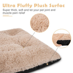 JOEJOY plush texture close-up highlighting ultra-soft, skin-friendly feel for pets.