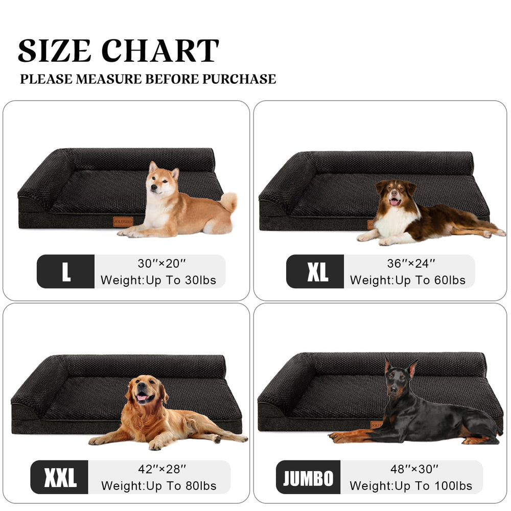 Jolifield large dog friendly sleep area promotes relaxed lounging during naps