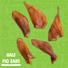 Jolly Barks dog ear treats package highlights premium single-ingredient chews for healthy teeth.