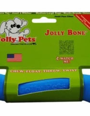 Blue Jolly Bones large 8-inch shown during multi-pet tug