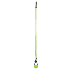 Jolly Pets Tree Tugger dog playing side view promotes solo play and exercise.