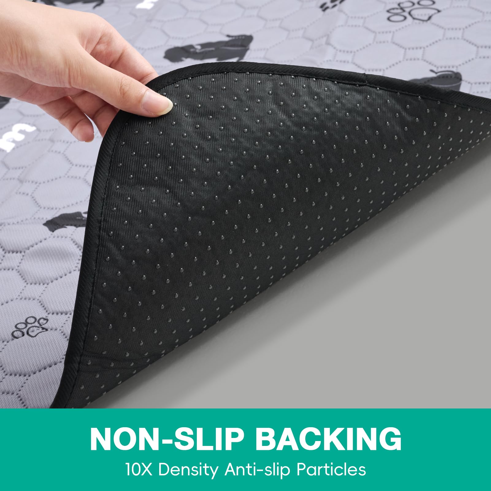 JollyMate pad features an anti-slip base to keep it in place during use.