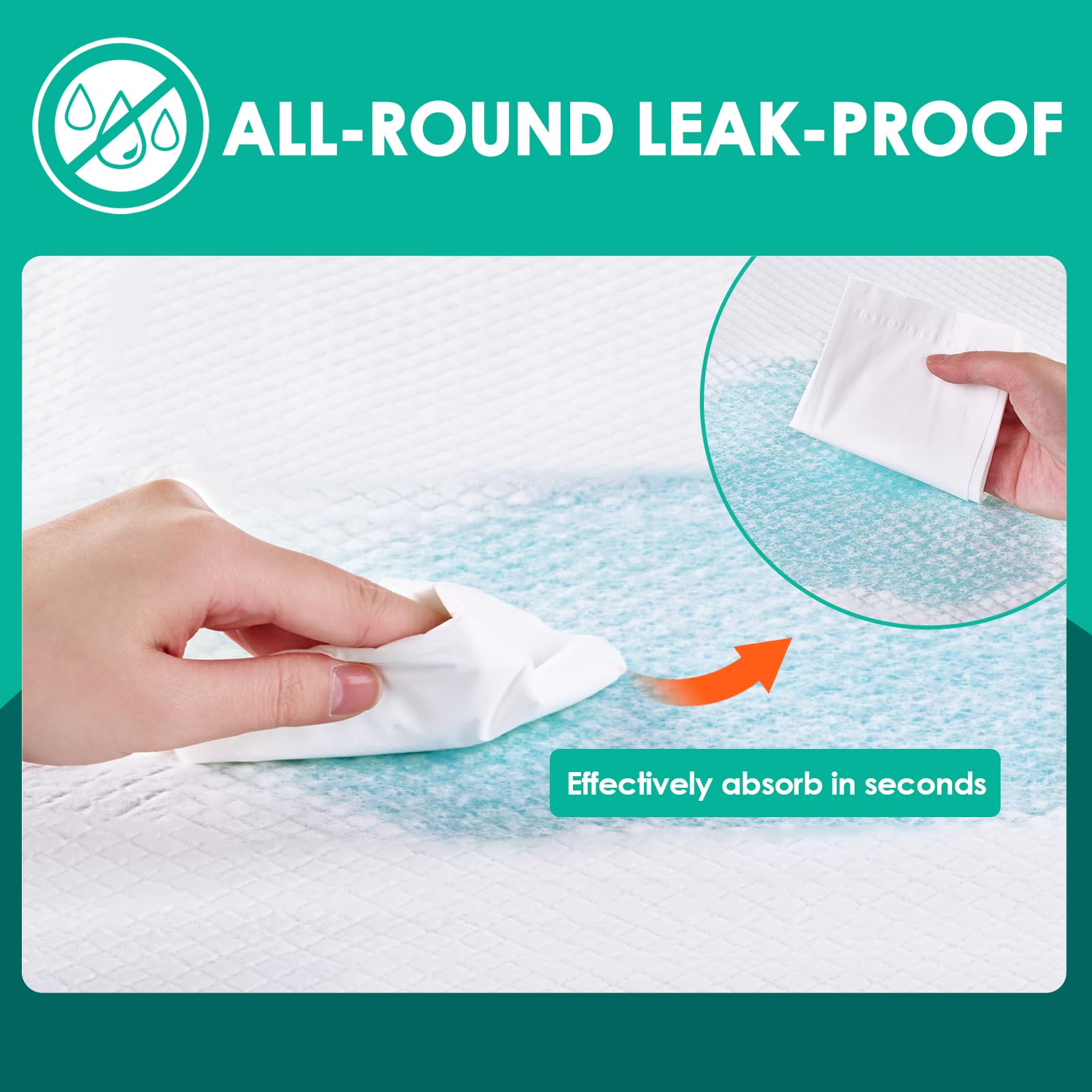 JollyMate quick-dry diamond quilting locks in moisture quickly