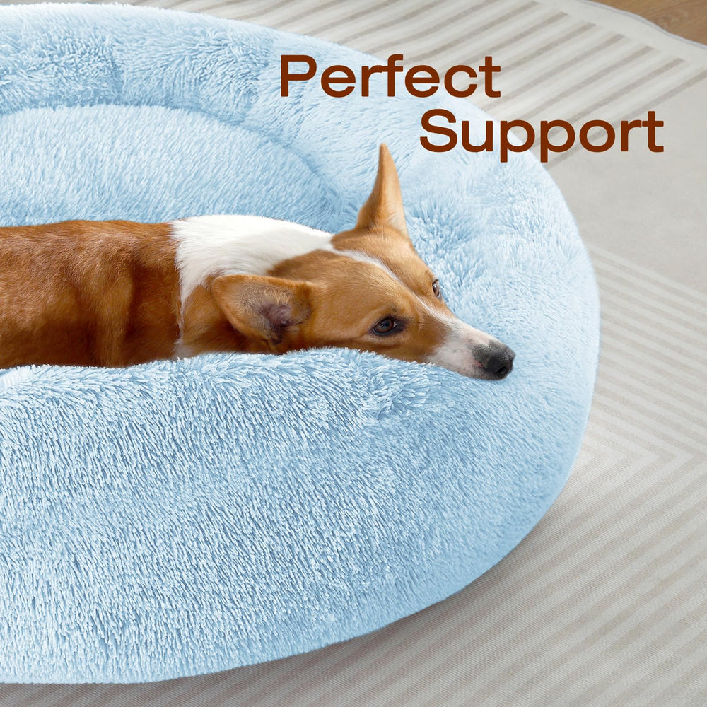 JOLLYVOGUE bed non-slip bottom: secure placement during active pets.