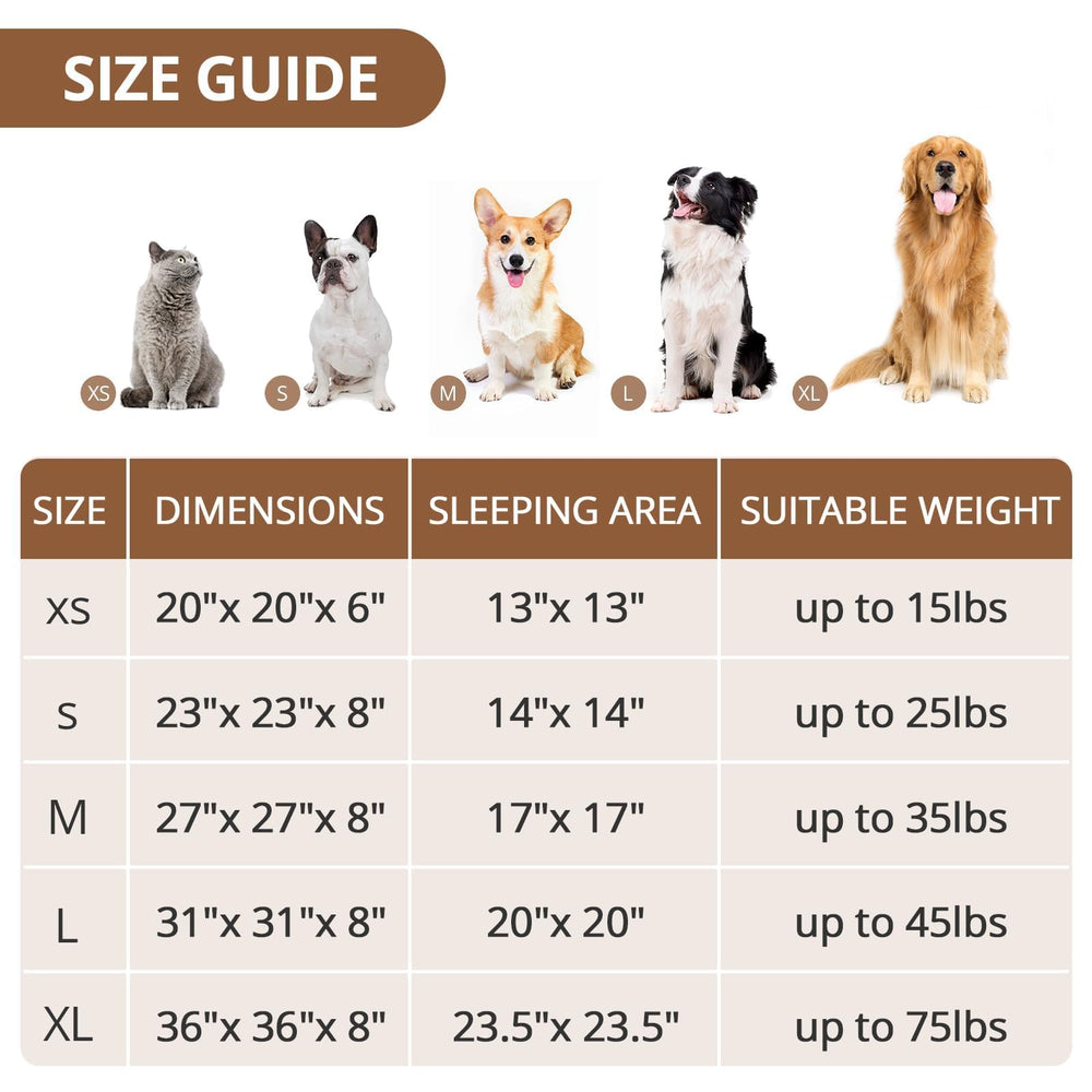 JOLLYVOGUE calming-dog-bed-machine-washable simplifies at-home cleaning.