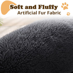JOLLYVOGUE dog bed non-slip bottom keeps bed in place during excited entrances