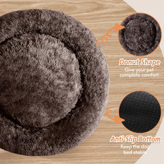 JOLLYVOGUE bed interior with deep crevices for kittens burrowing securely