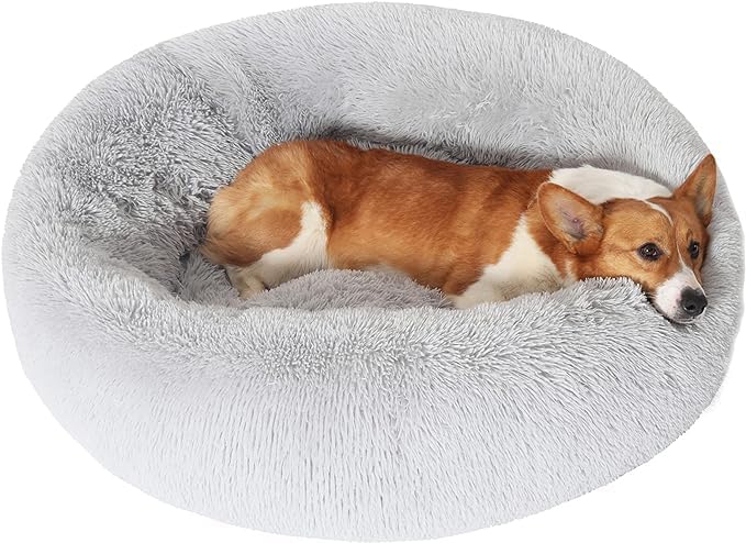 JOLLYVOGUE donut bed side profile showing supportive border