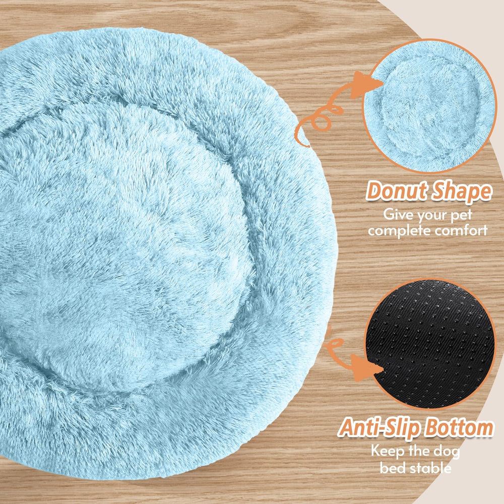 JOLLYVOGUE Donut design close-up, raised rim supports head and neck during naps.