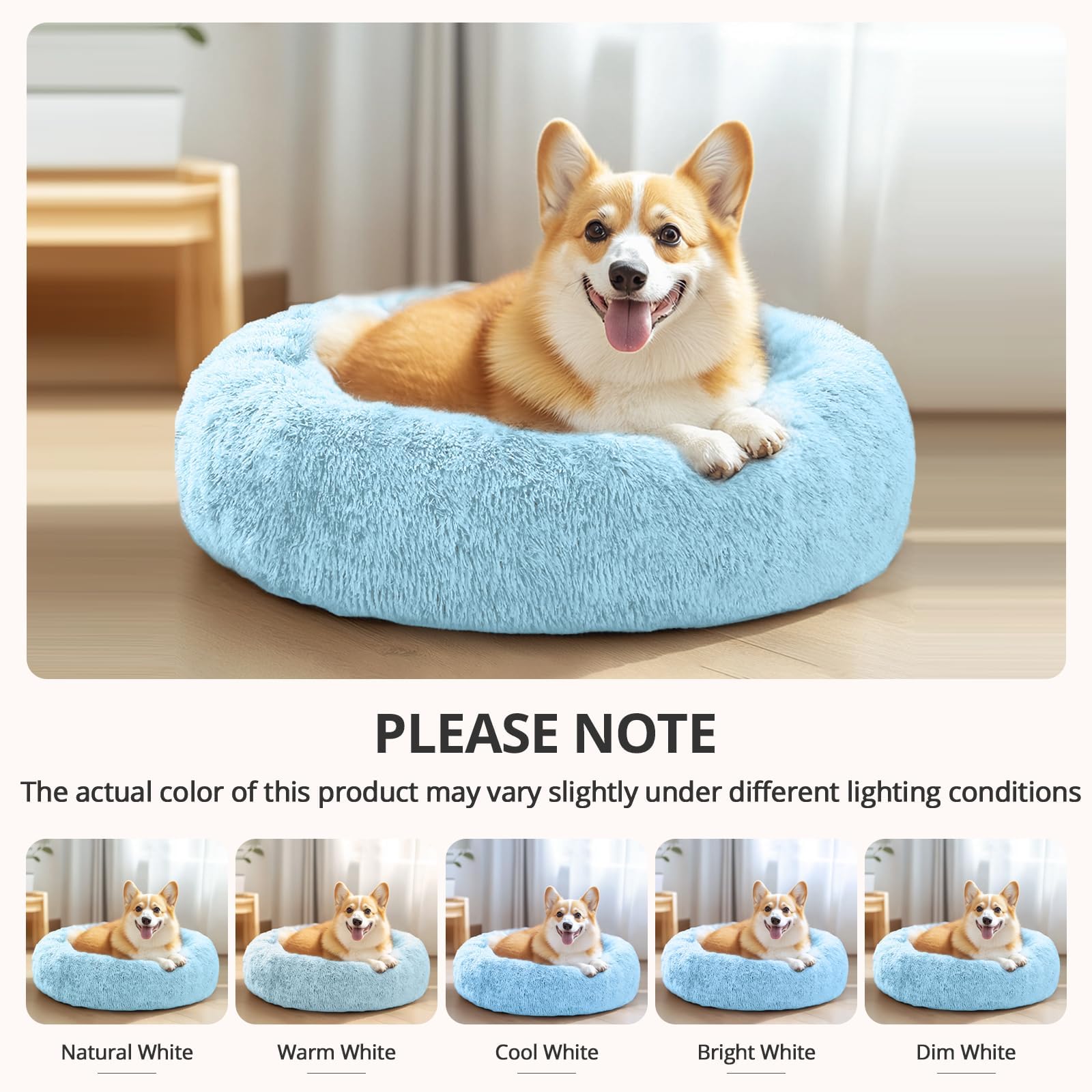 JOLLYVOGUE Machine-washable cover for quick cleaning and fresh-looking lounging.