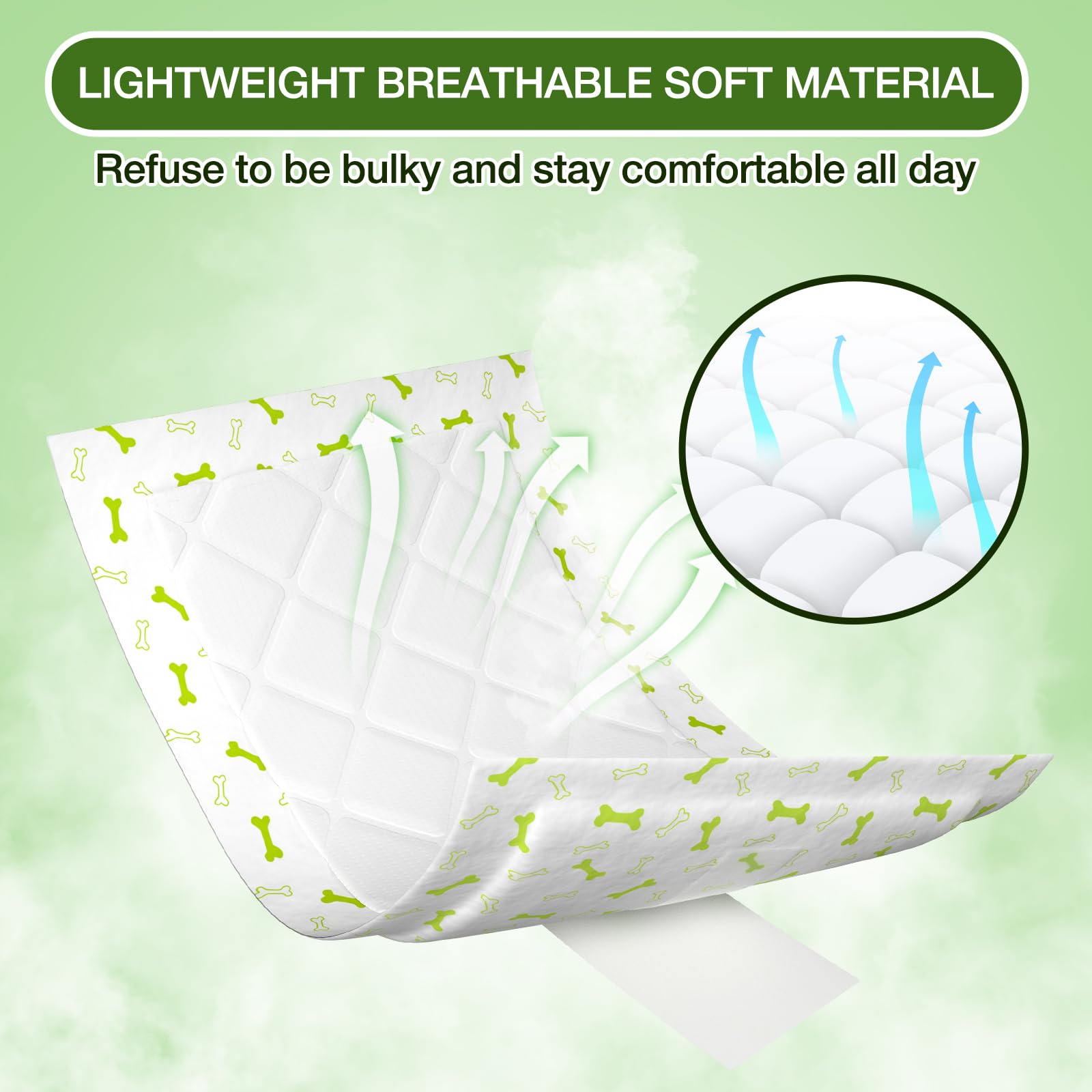 Jollywoods diaper liner back adhesive detail demonstrates easy secure attachment.