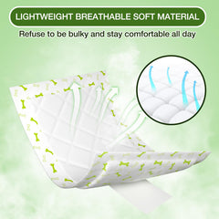 Jollywoods diaper liner back adhesive detail demonstrates easy secure attachment.