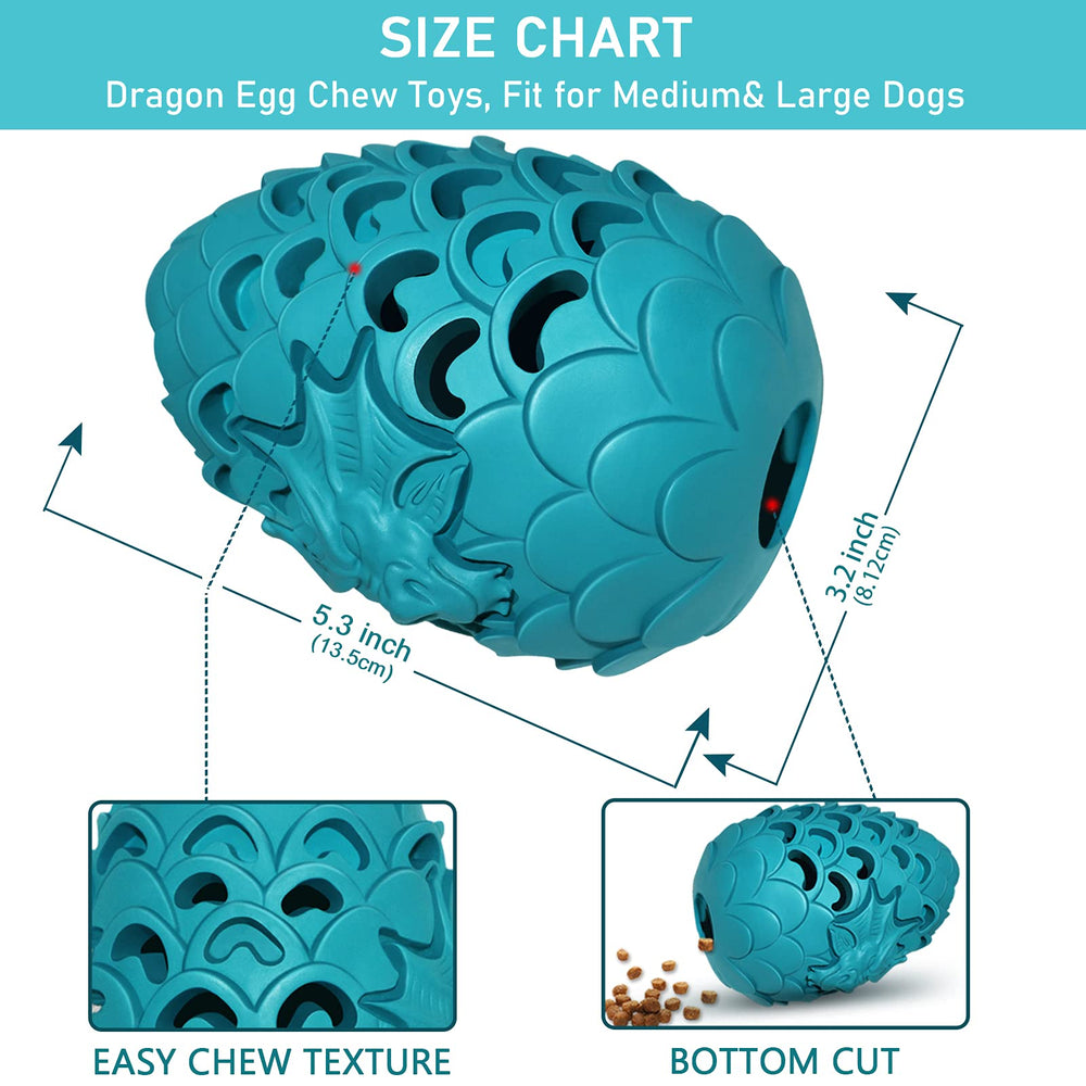 Jomilly Dragon Egg Toy demonstrates chewing action for strong jaws