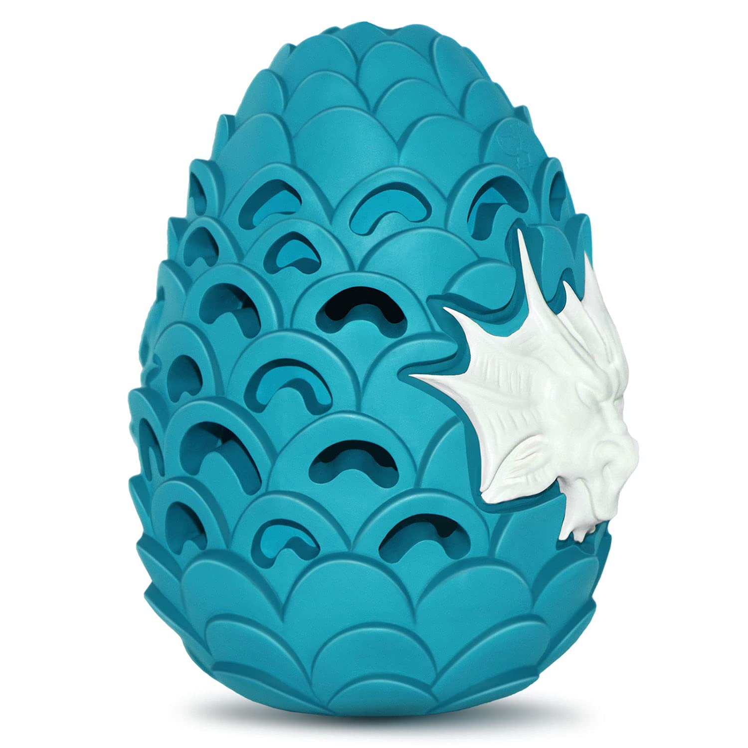 Jomilly Dragon Egg Toy durability test shows extreme chew resistance for aggressive chewers