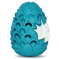 Jomilly Dragon Egg Toy durability test shows extreme chew resistance for aggressive chewers