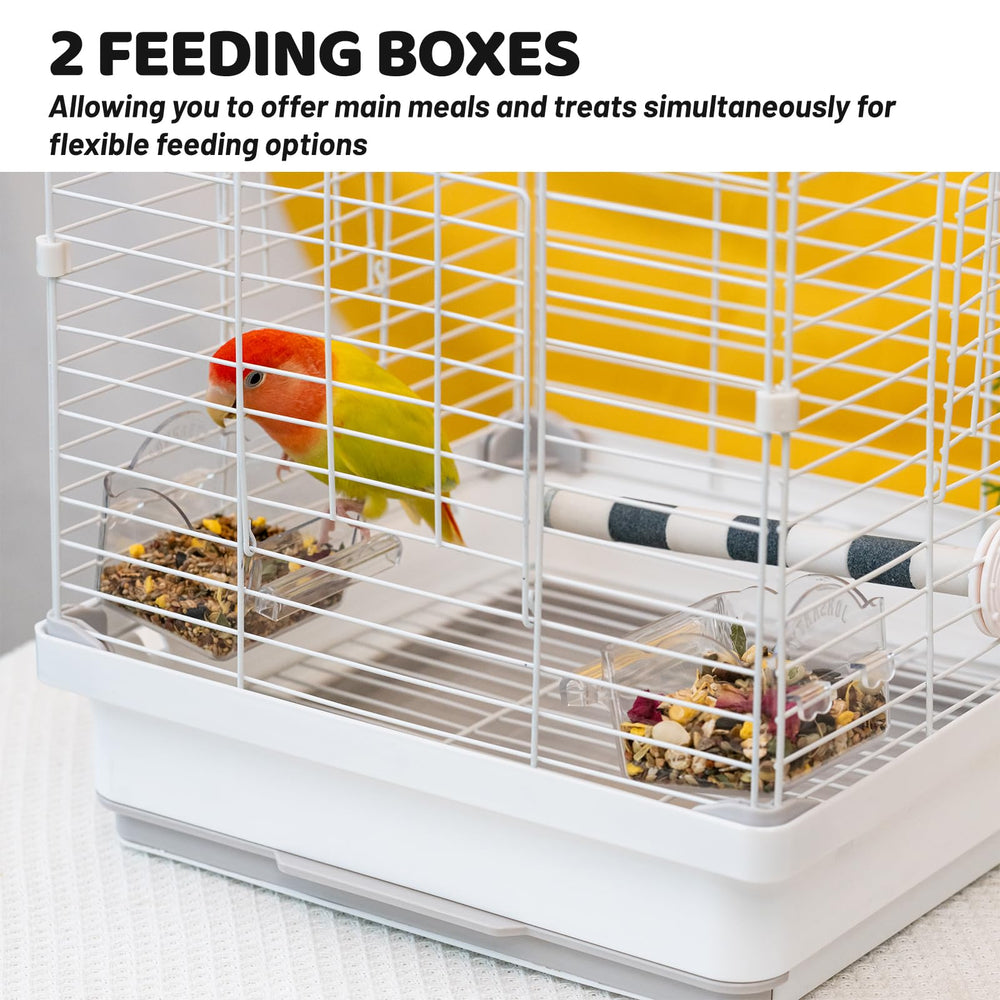 JONS NTY 0.59-inch bar spacing provides safe airflow and perching.