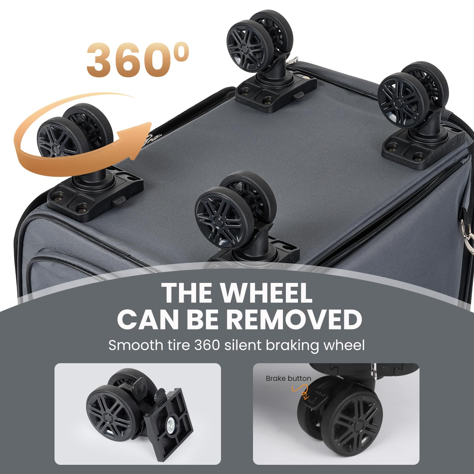 JoPet Pet Bag Carrier with Wheels ventilation mesh promotes airflow inside.