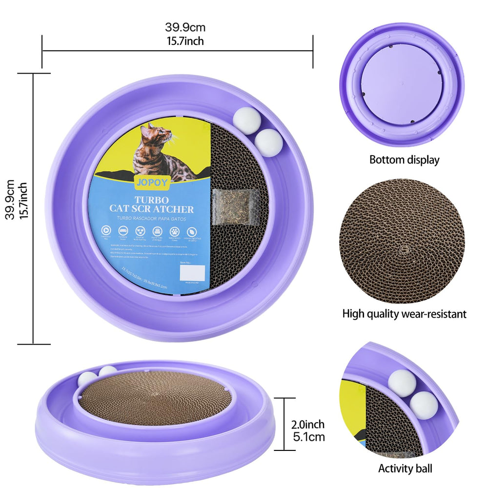 JOPOY durable pet-safe material provides long-lasting cat toy enjoyment.