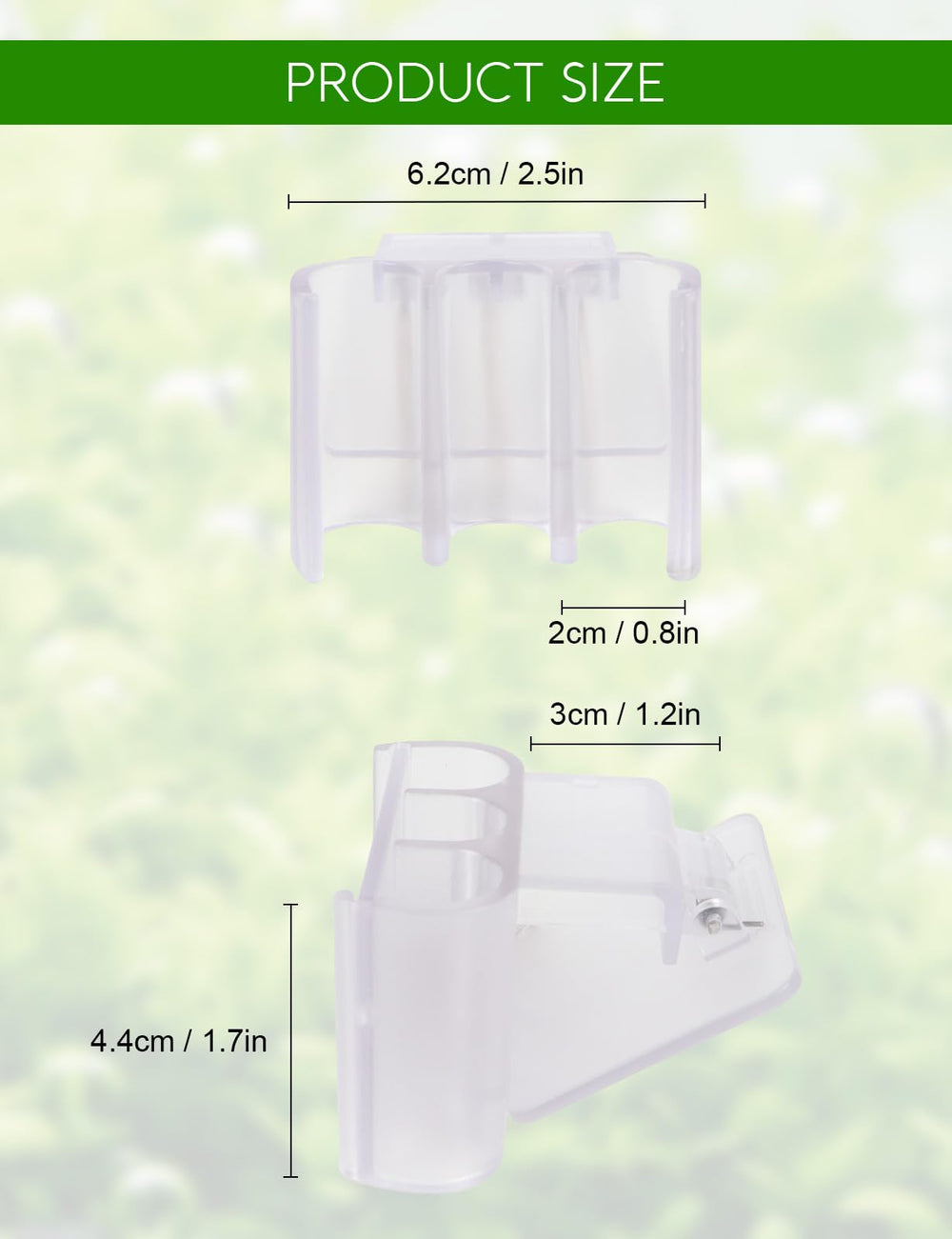 joqepy aquarium plant holder water-contact holes promote root hydration