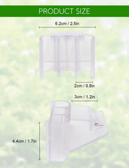 joqepy aquarium plant holder water-contact holes promote root hydration