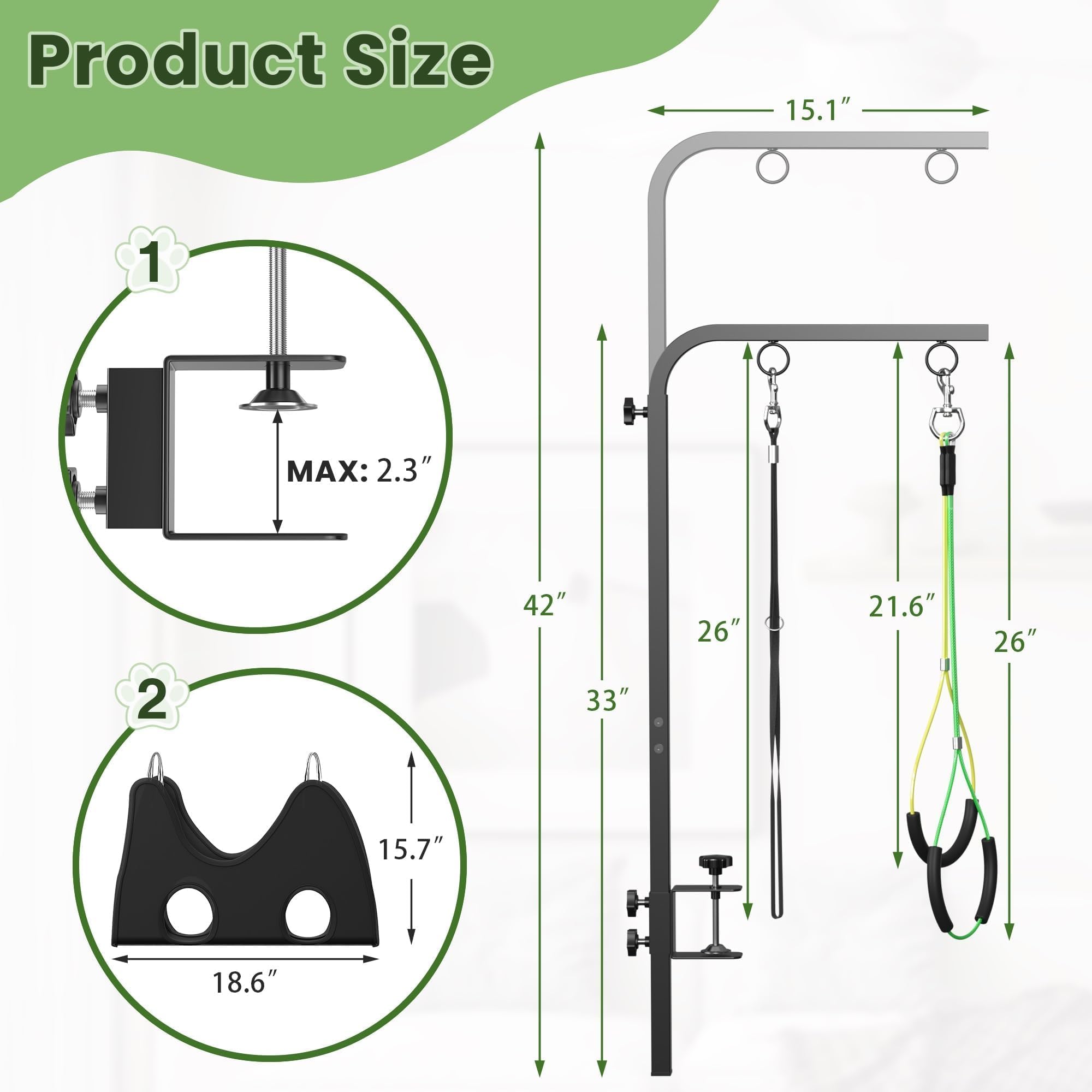 Josmimic 26-pound capacity when hammock is used with correct orientation