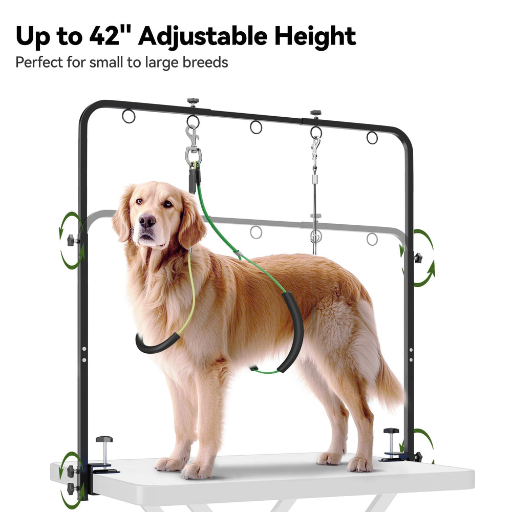 Josmimic height-adjustment offers versatile reach for cats and dogs.