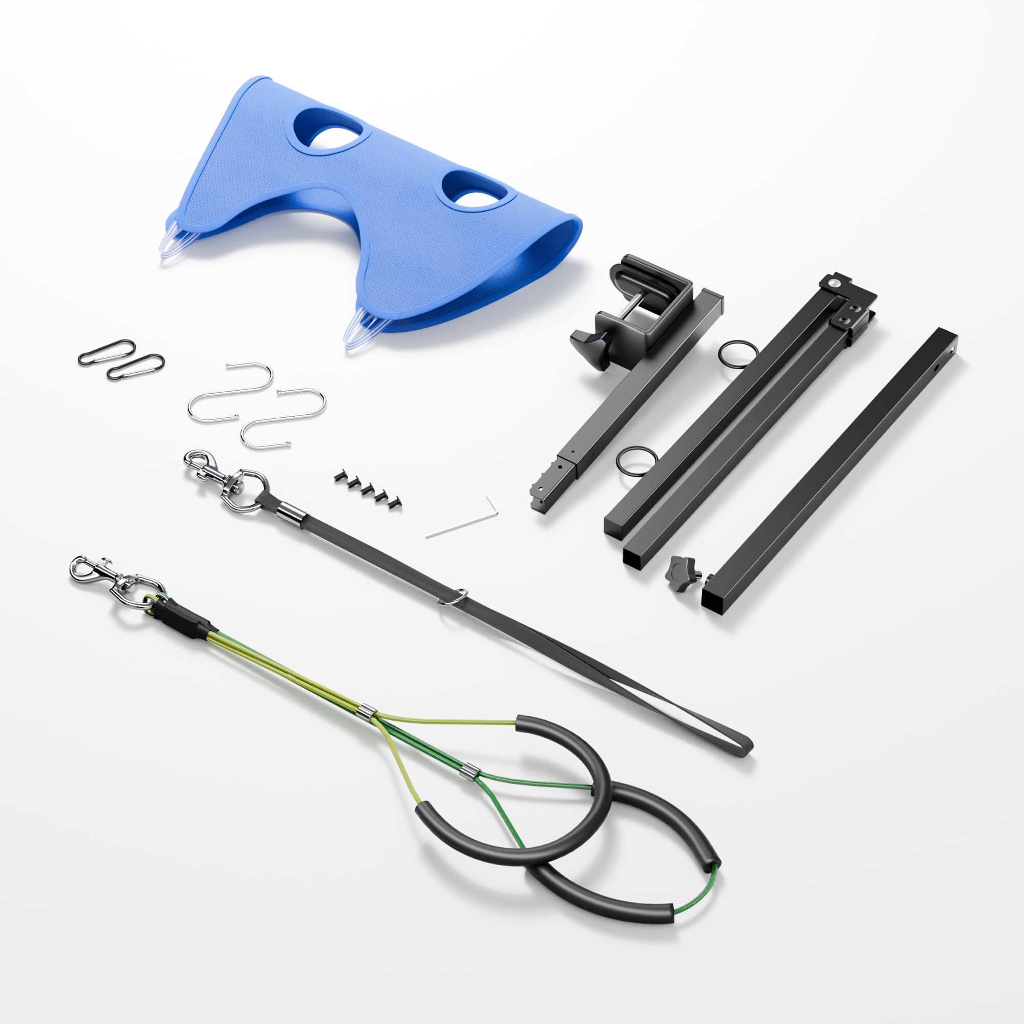 Josmimic quick-setup grooming arm with included accessories.