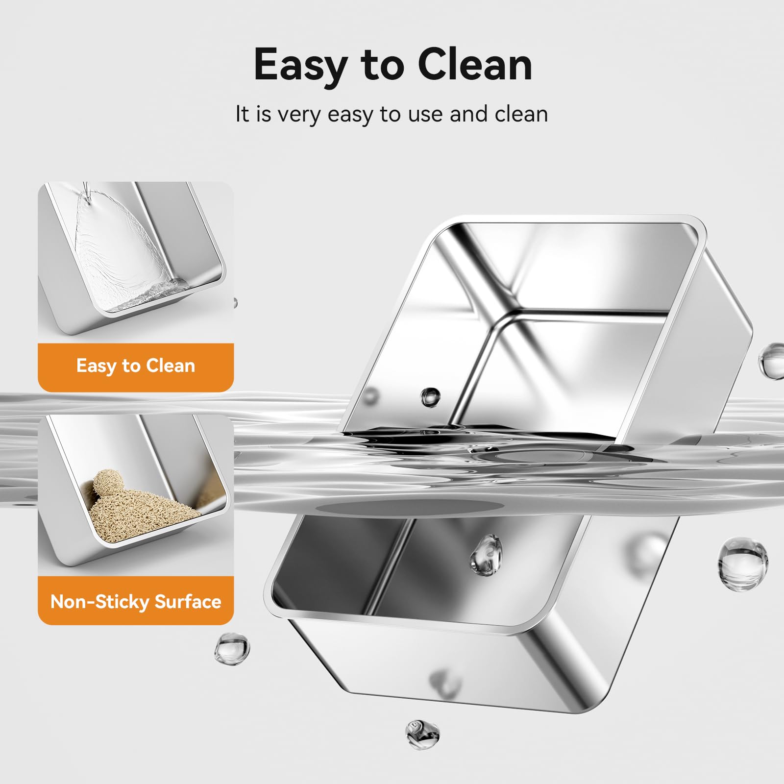 Jotesnew XXXL non-stick surface close-up for effortless cleaning after use
