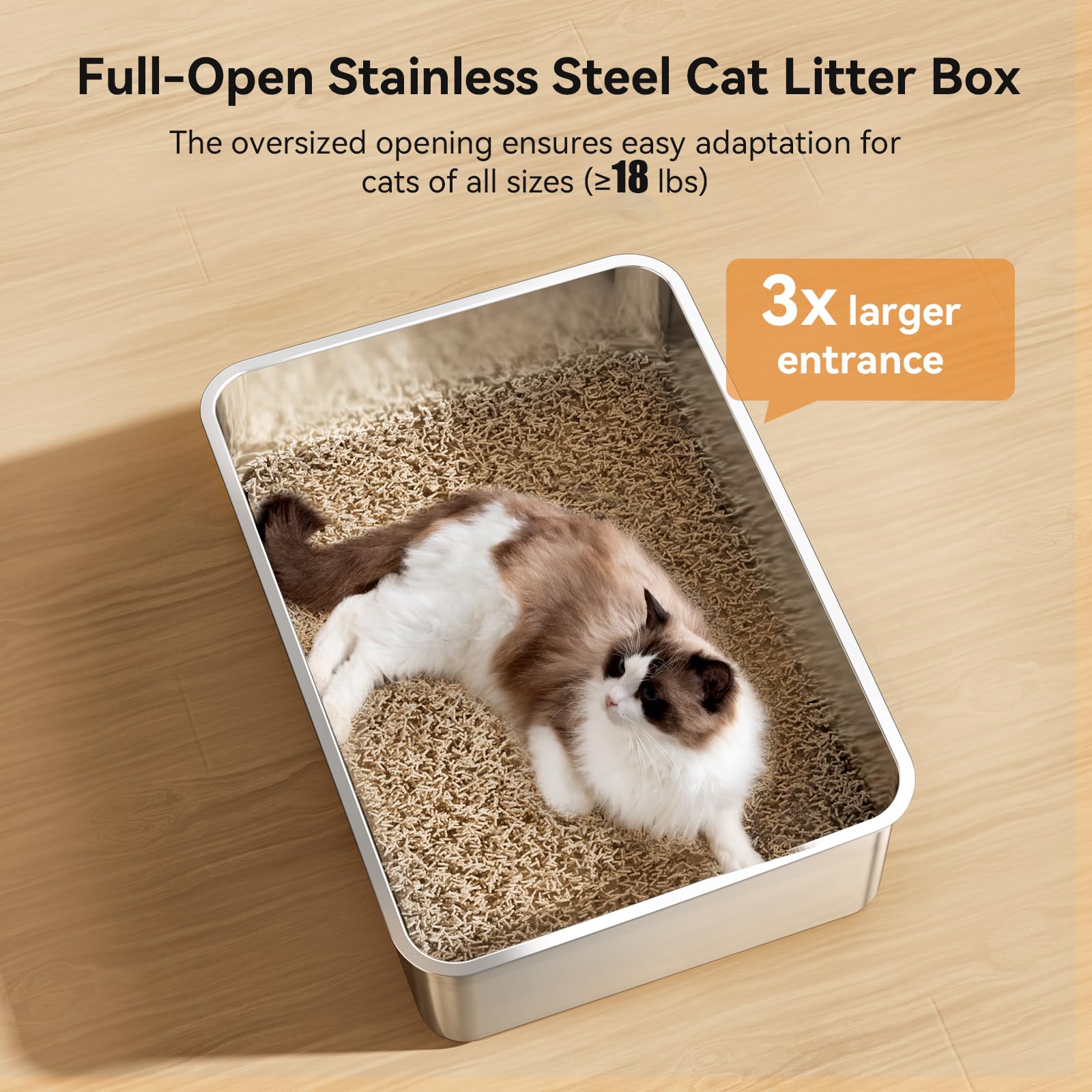 Jotesnew XXXL odor-resistant material helps keep home fresher