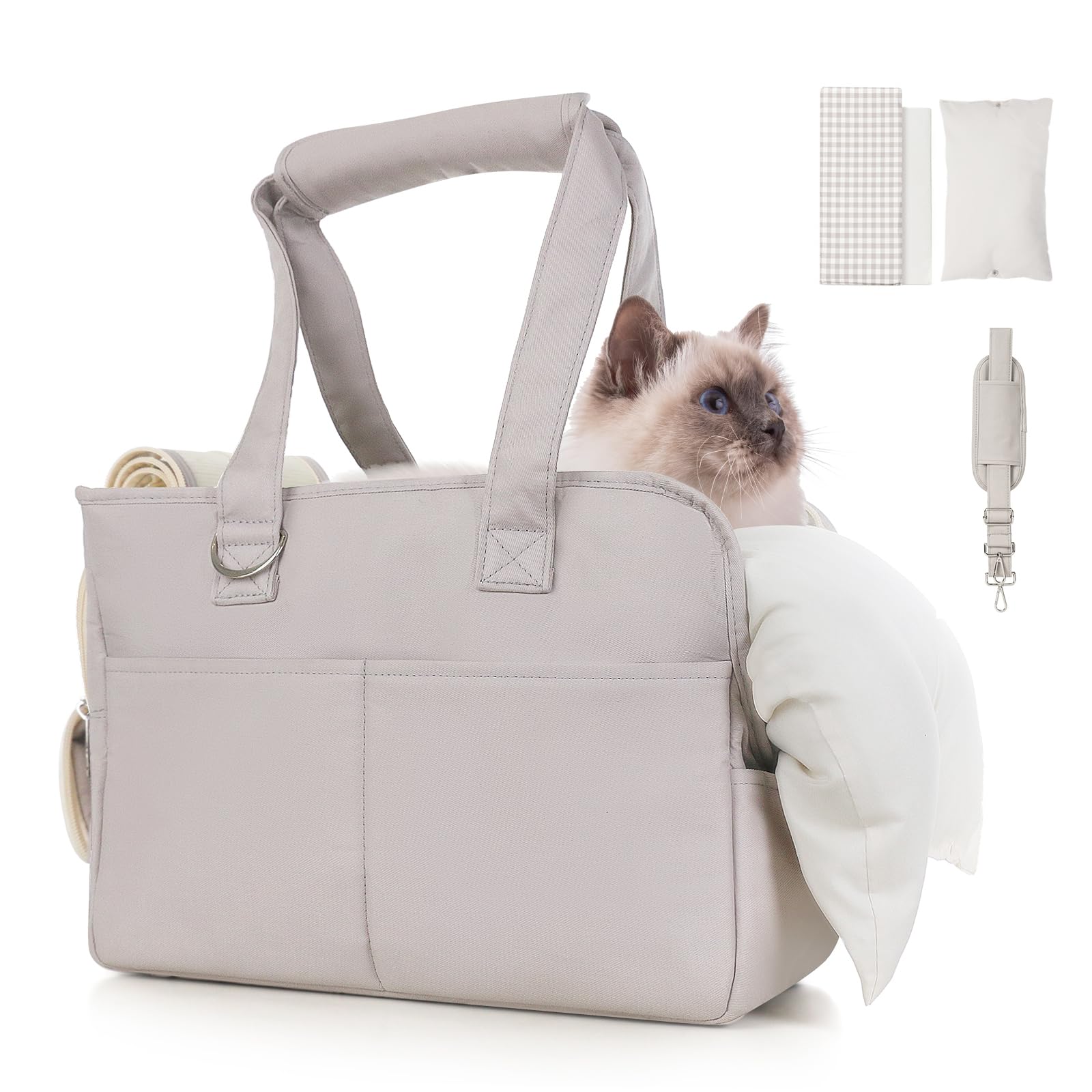 JourCraf dog carrier soft-sides front view ideal for travel