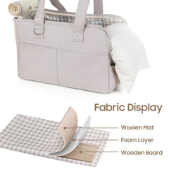 JourCraf dog purse carrier detachable cotton shell is machine washable.