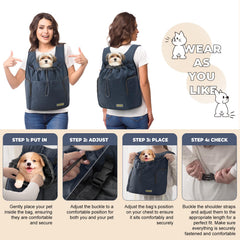JourCraf Dog Storage Pockets keep essentials in easy reach during travel.