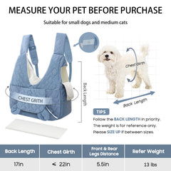 JourCraf Pet Carrier Backpack side-pocket detail enables quick essentials access.