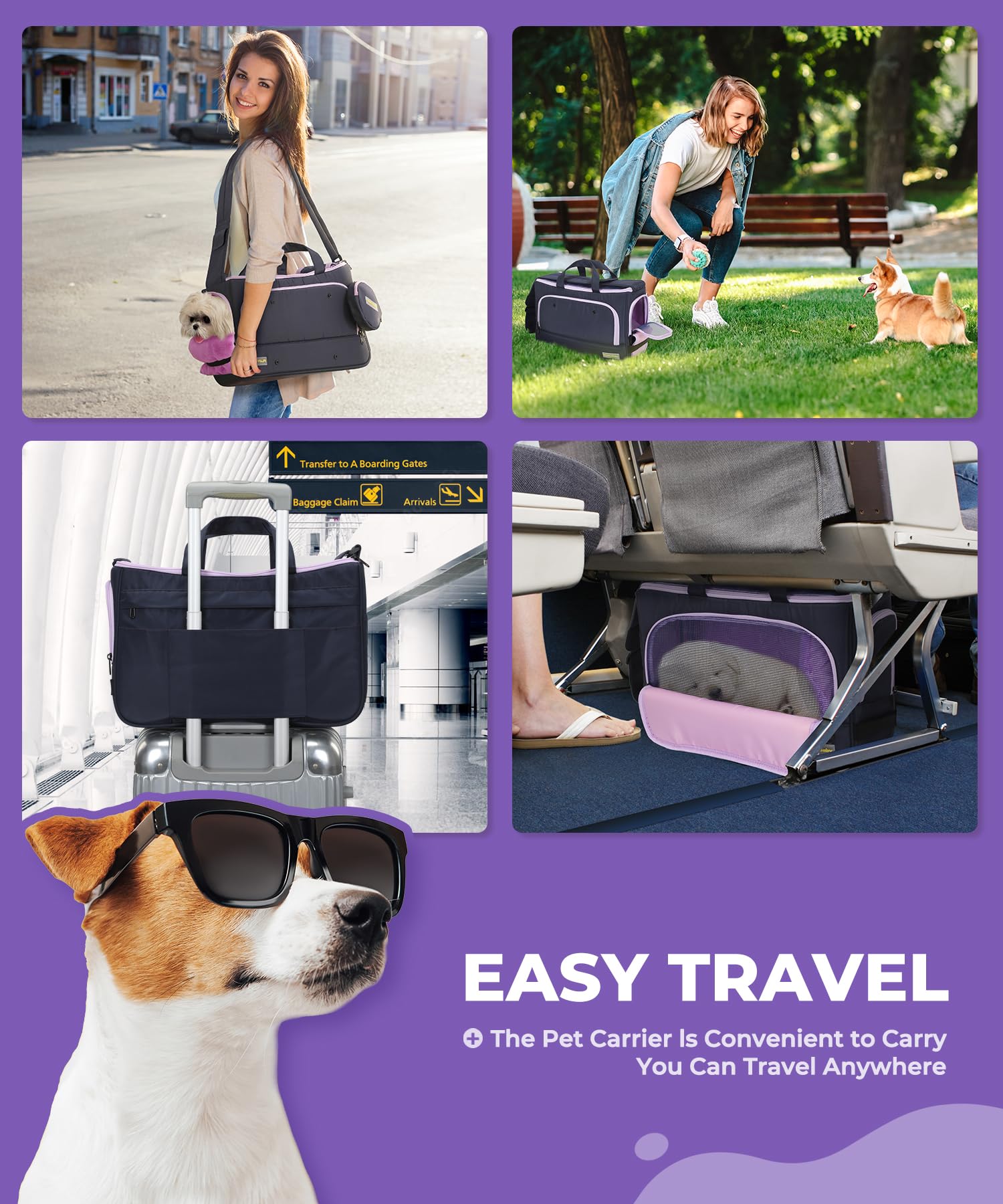 JourCraf small dog sling is machine-washable for easy cleanup.