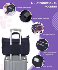 JourCraf sling with ventilation windows ensures pet stays cool on outings.
